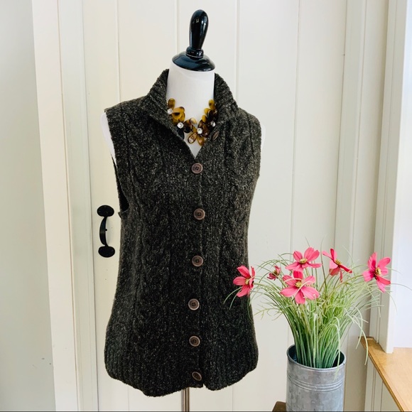 ll bean sweater vest